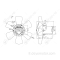 Ventilateur radiateur pour VW 80 COUPE